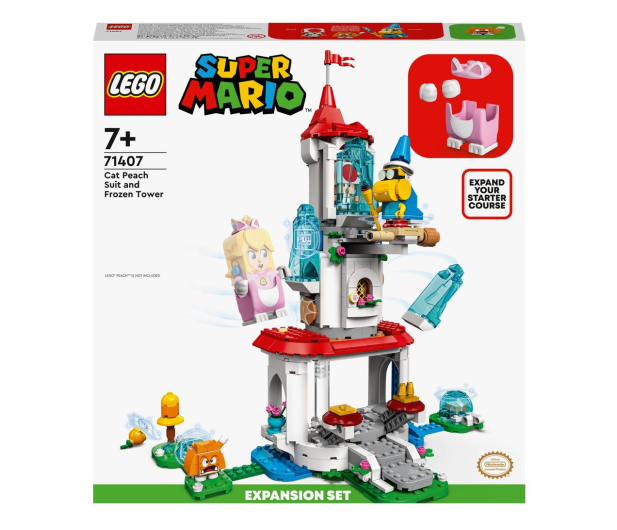 LEGO Super Mario 71407 Cat Peach i lodowa wieża - zestaw rozsz. - 1056693 - zdjęcie